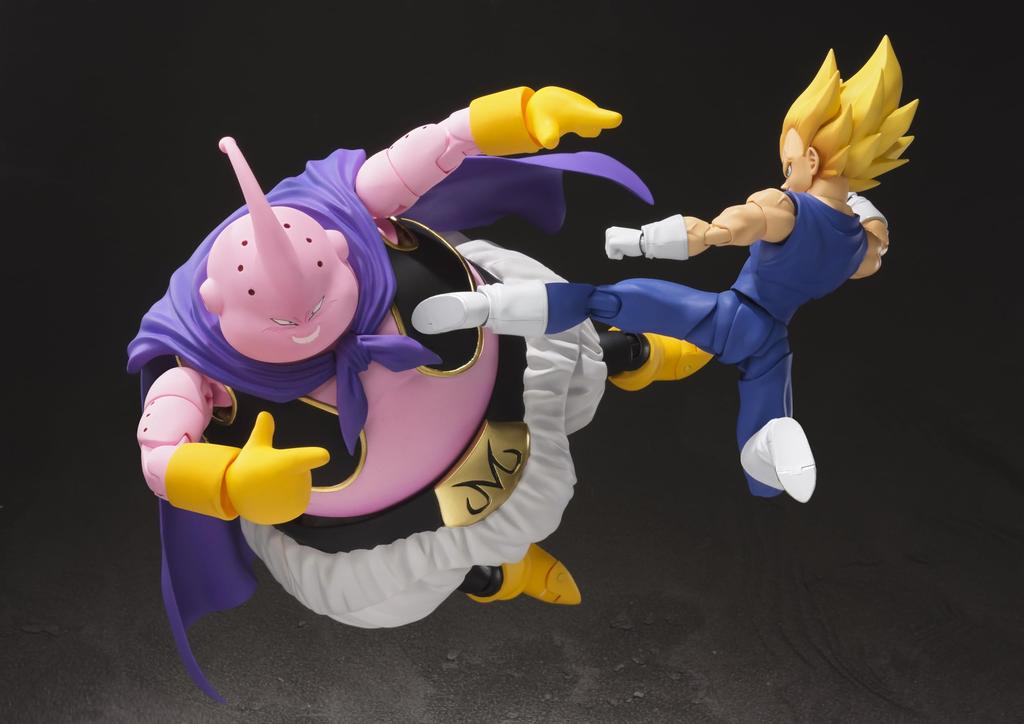 TAMASHII NATIONS Dragon Ball Z Majin Buu Approximately 180mm PVC ABS Painted Movable Figure S.H.Figuarts -Good- (Rerelease Edition) &