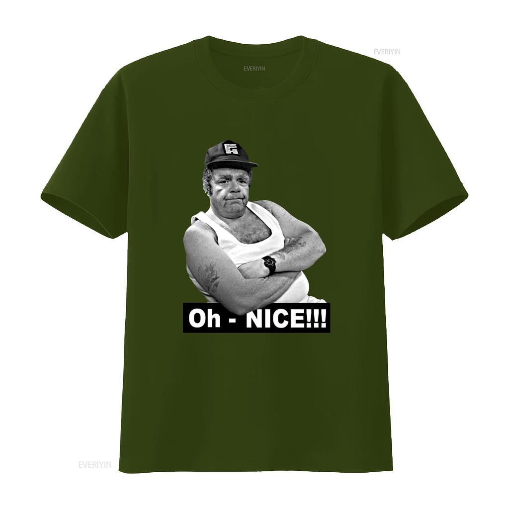 Onslow Keeping Up Appearances Geoffrey Hughes Oh Nice Print T Shirt for Fashion Casual vintage Washed Slightly Stretched