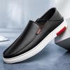 Little White Men's Shoes Round Head Casual Shoes Low-top One-pedal Lazy Dual-purpose Trendy Shoes Men