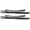 2Pcs Accordion Strap Shoulder Set Kit Adjuatbale PU Leather Accessory for 16‑120 BassBlack