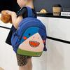 Childrens Animal Pattern School Bag With Lightweight Nylon Material And Ventilated Back Panel For Daycare