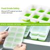 Keep Your Drinks Cold for Hours with Our 14-Hole Silicone Ice Cube Container