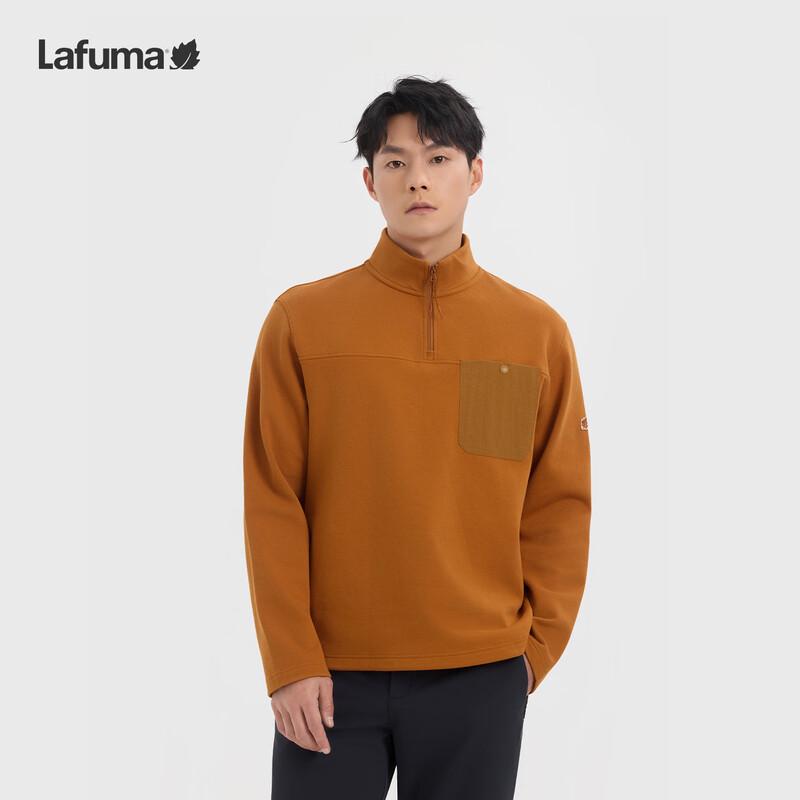 LAFUMA Men s Outdoor Half-Zip Fleece Base Layer T-Shirt 48