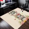 Adorable Easter Bunny  Large Room Carpet Non Slip Cartoon Kids Bedroom Living Room Floor Mat Home Decor Children's Play Carpet