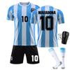 Dres Argentiny Maradona 1986 Retro Verze Ne. 10 Messiho zápasový tréninkový fotbal