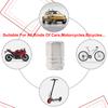 Car Truck Bike Automobile Auto Motorcyle 4 PC Wheel Tyre Tire Valve Protection Stems Air Dust Proof Airtight Cover Screw Caps