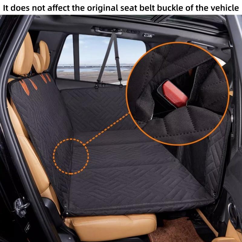 Car Pet Mat Universal In All Seasons Multipurpose Waterproof Dog Travel Hammock Large Space Rear Seat Hard Board Car Dog Bed