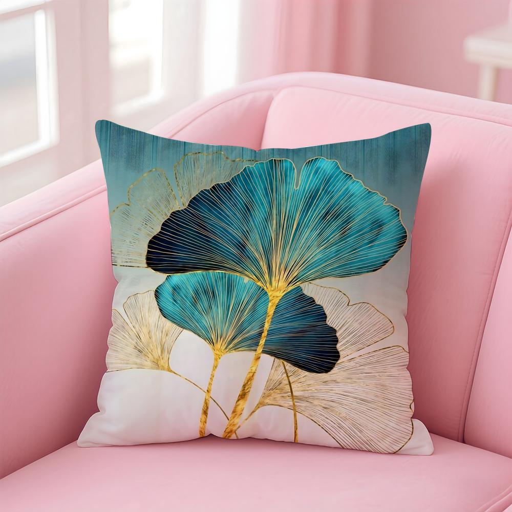 popular Oil Painting Floral Elegant Cushion Cover Comfortable Reversible Pillow Cover Ideal for Car Sofa Bedroom & Beyond