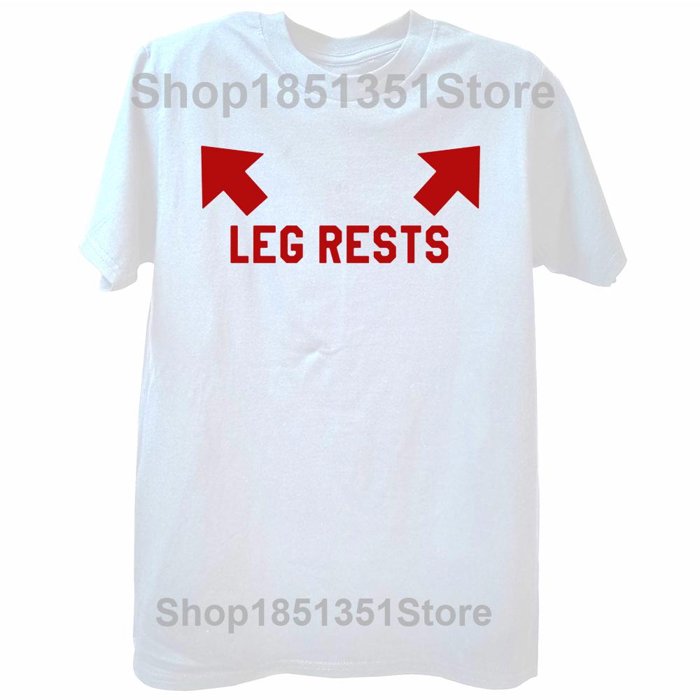 Funny Leg Rests Dad Joke Gift T Shirt Adult Hip Hop Graphic Streetwear Short Sleeve Father Days Gifts Tshirt Mens Clothing
