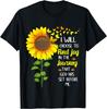 Mens I Will Choose To Find Joy In Journey Hippie Sunflower T-Shirt