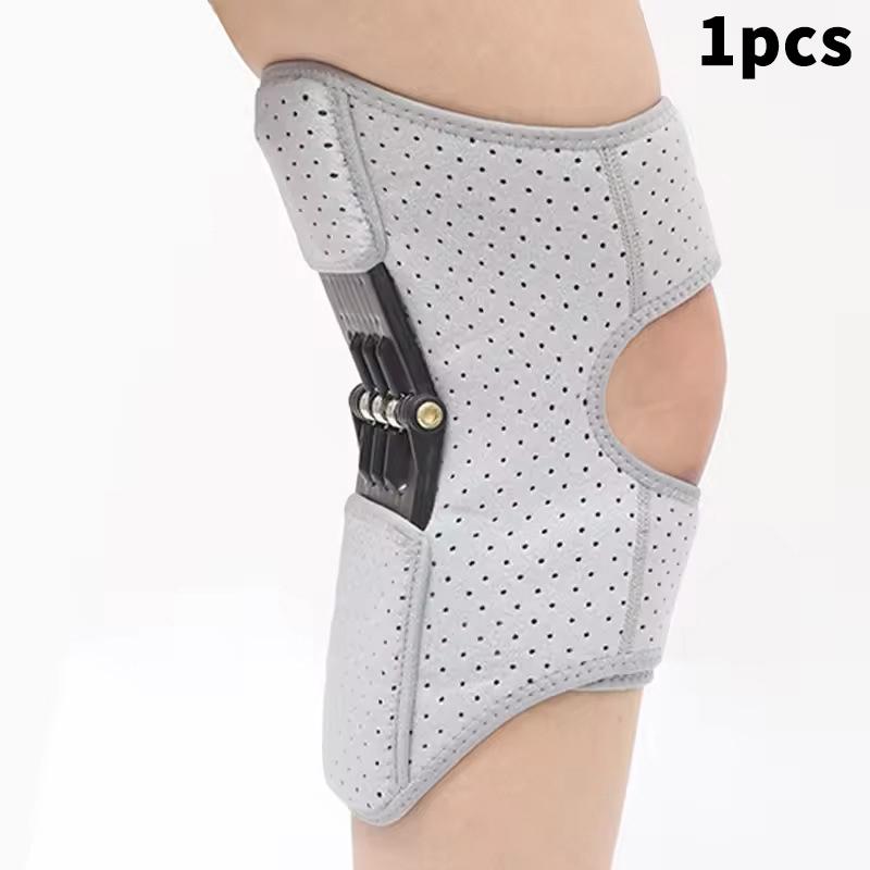 1/2Pcs Joint Support Knee Pad Non-Slip Lift Pain Relief For Knee Power Spring Force Stabilizer Knee Booster Working Sports Elder
