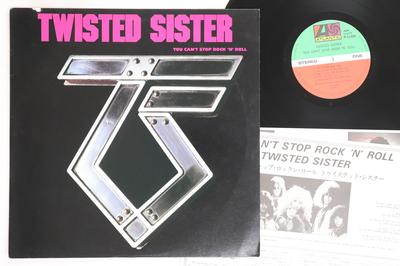 LP Record TWISTED SISTER  You Cant Stop Rock N Roll P11358 ATLANTIC 1983 Japan Metal Used