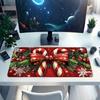 1PC Christmas Candy Cane Oversized Mouse Pad - Non-Slip Rubber Base Perfect for Office School Esports Home Decor Desk Mat 260A