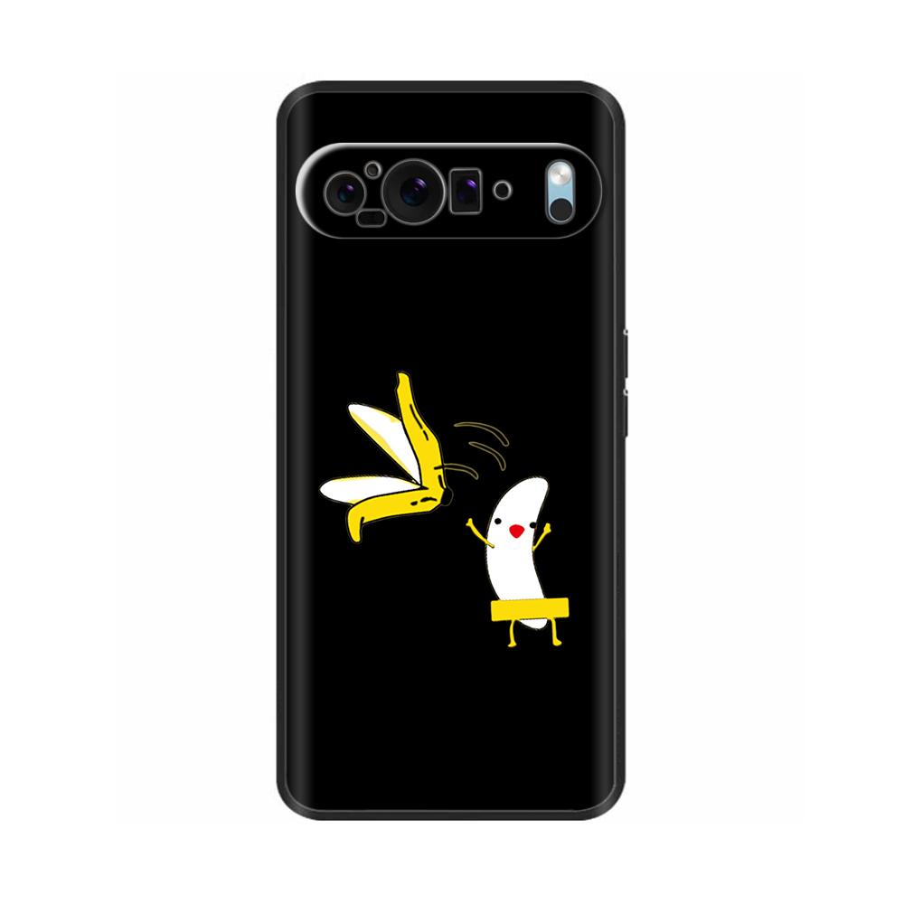 For Google Pixel 9 Pro Case Pixel 9 Pro XL Cover Soft Black Silicone Bumper Protector TPU Cases for Google Pixel9 Pixel 9 Pro XL
