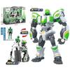 New ABS Mini Force Transformation Robot To Lion/Elephant Toys Action Figures Transforming Mini Force X Deformation Dinosaur Toy