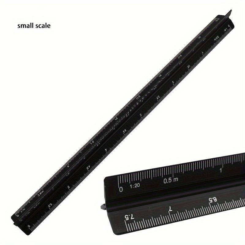 

1 шт. 30 см/11,81 дюйма Линейка Mitsubishi, Двойного назначения Трехзубчатая шкала, Деревообрабатывающая Многофункциональная линейка small scale чёрный