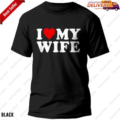I Love My Wife Marriage Anniversary Married I Heart My Wife T-shirt