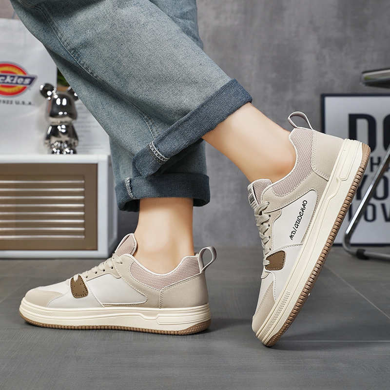 Perforated Round Nose Super Deals Flats Black And White Woman Shoes Breathable Women's Sneakers Sports Resale Hit Tines