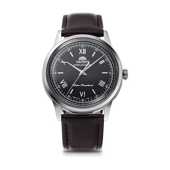 [Orient Watch] Orient Bambino SOLAR Solar Powered Domestic Manufacturer Warranty RN-WK0004L Men s Black