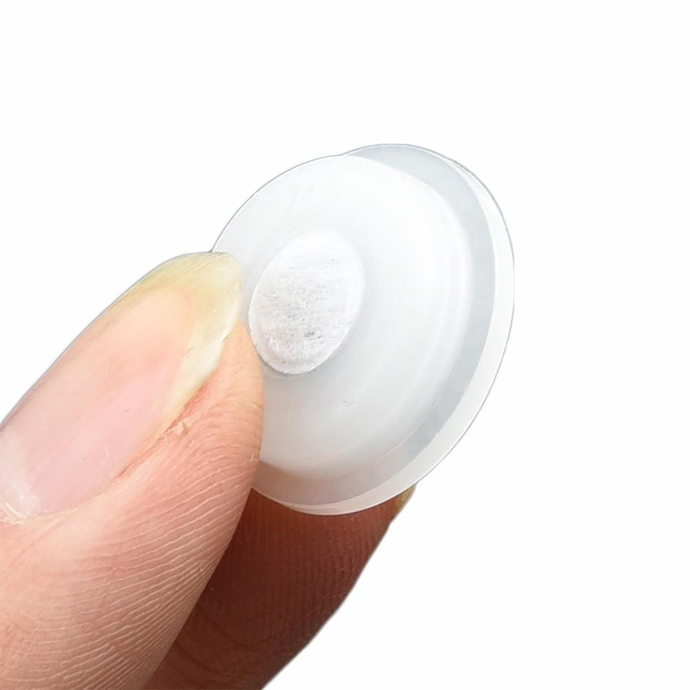 50Pcs Degassing Valves PE Silicone Filter Exhaust Cup Cover Coffee Bag