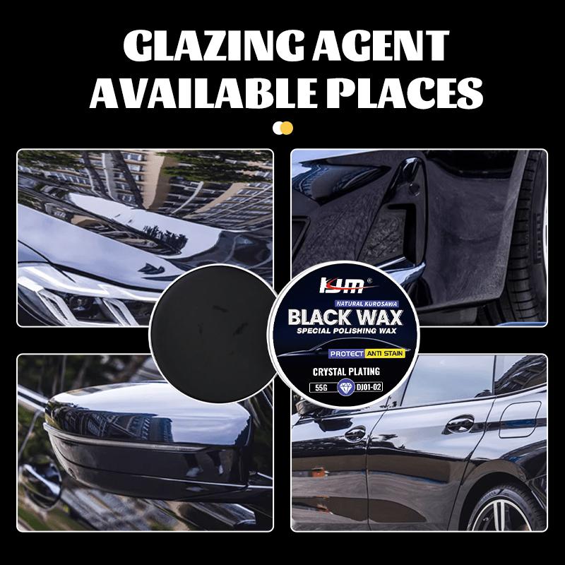 Premium Black Automotive Wax for Shine and Protection - Fit, Polish and Maintain Waxes for Enhanced Shine and Durability