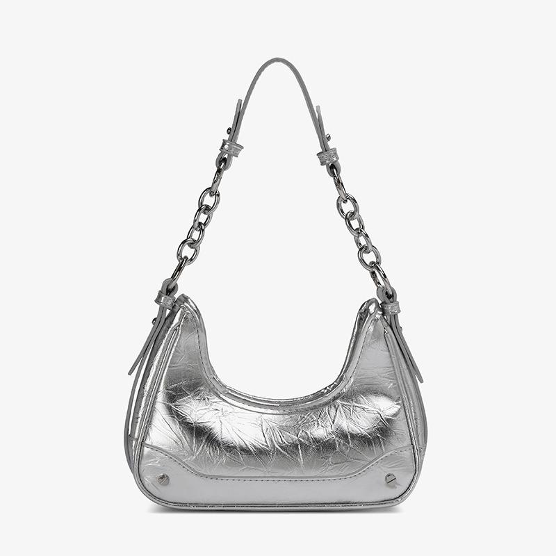 

Underarm Bag for Women New Trend This Year High-End Niche Chain Fashion Commuter Crossbody Baguette Bag