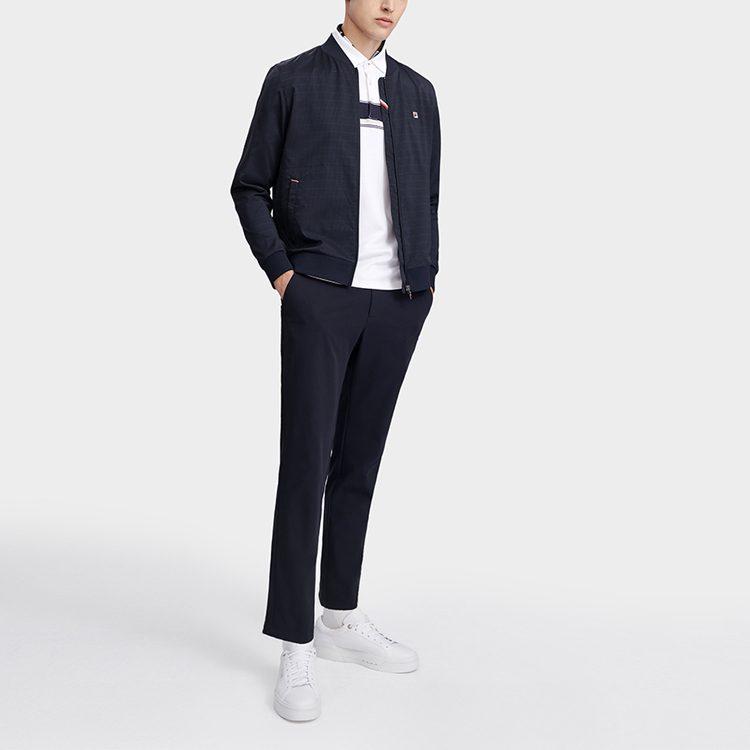 FILA Jackets Men's Legend Blue Baseball Collar Moderate Other F11M321702FNV
