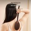 Men's Natural Boar Bristle Back Scrubber: Long Handle Bath Brush with Soft Bristles for Exfoliating