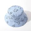 Cute Cartoon Dinosaur Baby Bucket Hat Sun Protection Soft Cotton Beach Cap For Kids Summer Outdoor Fisherman Hat