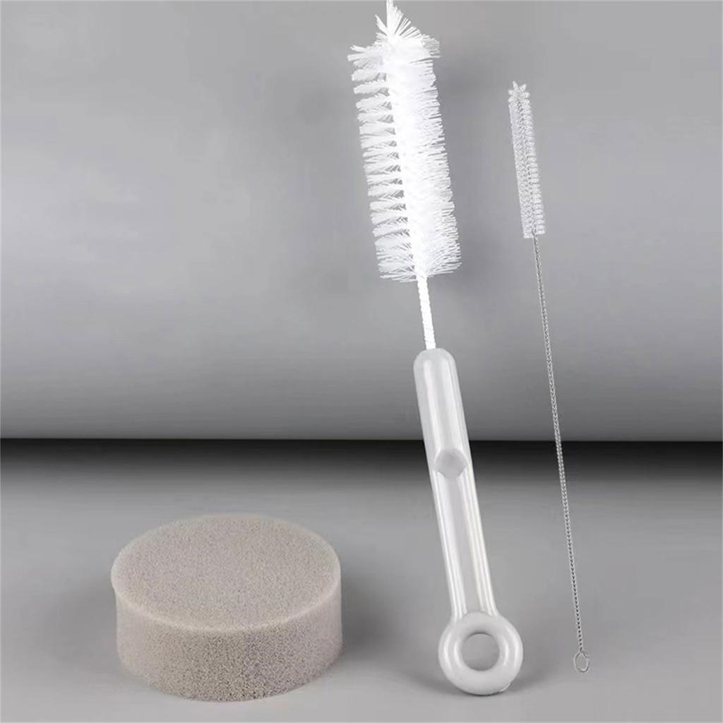 Sada 3 ks čisticích kartáčů Pítko pro kočky pro domácí mazlíčky Vodní ponorné čerpadlo Trubka Trubka Čisticí nástroje na láhve Pomůcky pro psy a kočky