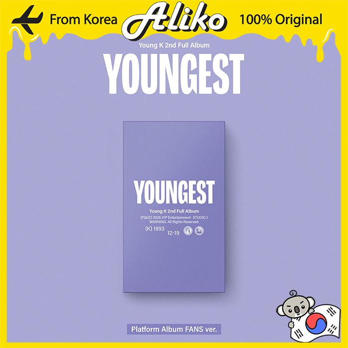 [ПРЕДЗАКАЗ] (день6) Young K - Второй полноформатный альбом - YOUNGEST (Альбом Platform FANS версия.)