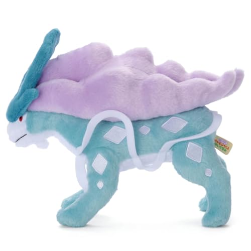 Takara Tomy Arts (TAKARATOMY A.R.T.S) Pokemon I Choose You! Pokemon Get Plush Toy Suicune Plush Toy Width: Approx. 27cm