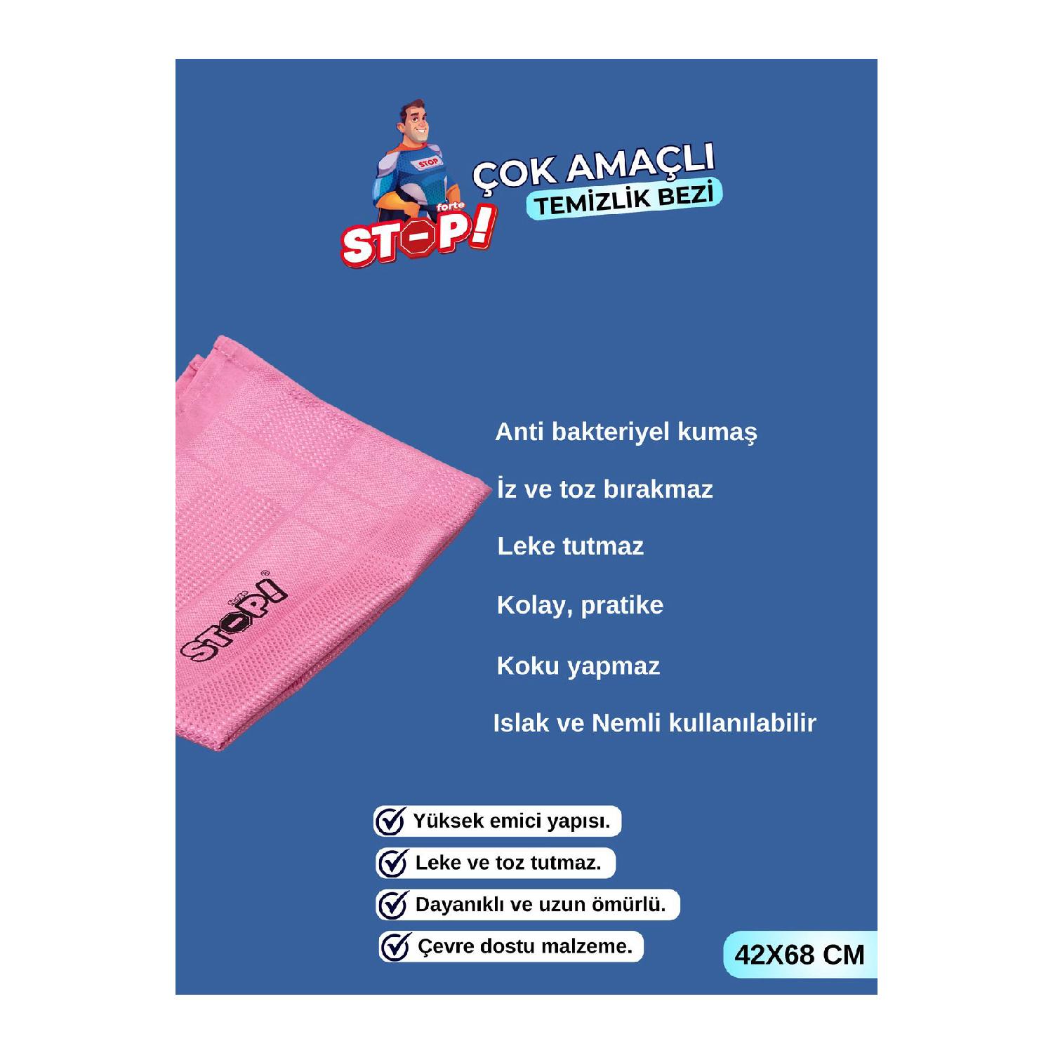 

Microfiber Cleaning Cloth (pink) (68x42 Cm)