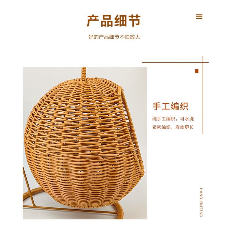 Hanging Fruit Basket Storage Organizer Kitchen Living Room Picnic Decorative PP Utility