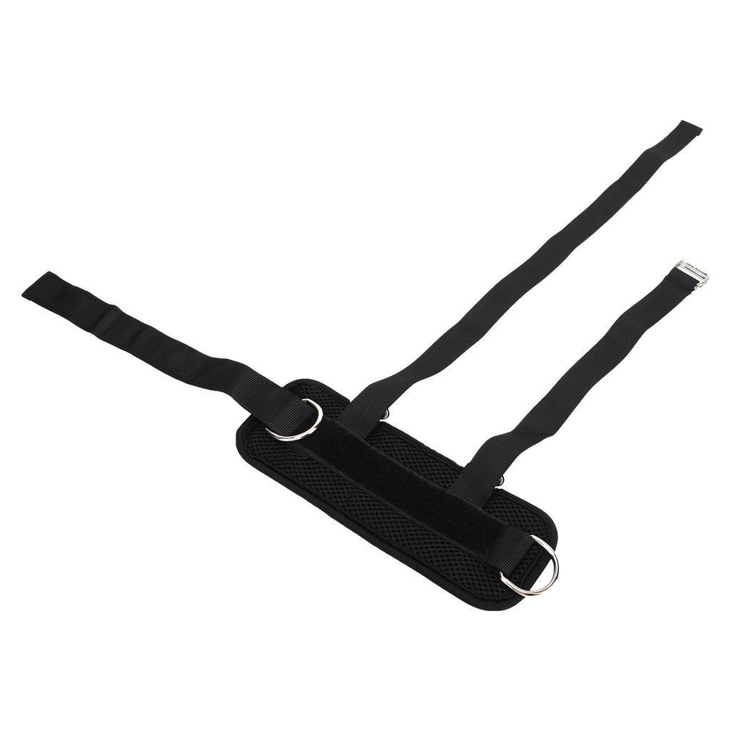 2Pcs Adjustable Ankle Straps Dumbbell Weight Lifting Ankle Bands for Hip Limb Strength Training Black