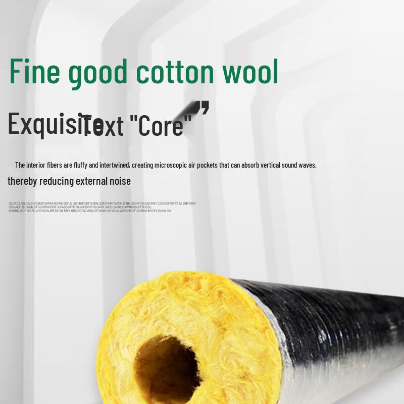 Zhuochuang Jingpin Aluminum Foil Faced Rock Wool Pipe