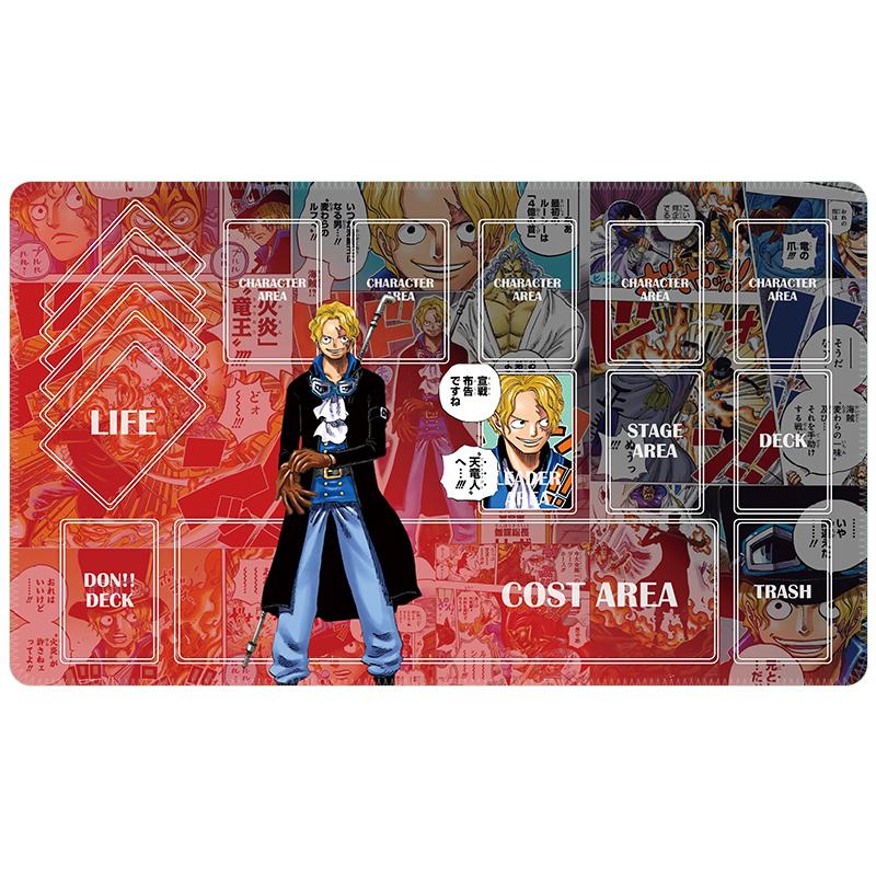 Anime One Piece OPCG GAME Accessory Comic Series Card PlayMat Perona Yamato Luffy Reiju Collection Gifts Toys