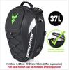 MOTOCENTRIC Motorcycle Back Seat Bags Waterproof Tail Bag Rear Seat Bag Multifunctional Motorbike Helmet Bag Moto Rider Backpack