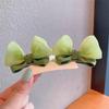 2 PCS Bowknot Bow Hairpins Candy Color Headwear Fashion Hair Accessory  Baby