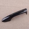 Black Car Exterior Door Handle Cover Trim Cap Set Carbon Fiber Texture LHD Fit for Mercedes Benz W246 W204 W212 X204 W166 W117