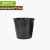 10/20Pcs Seedling Cups Planting Pots Disposable Nutrient Bags Flower Pots Seedling Trays Gardening Supplies Garden Accessories