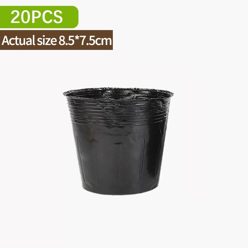 10/20Pcs Seedling Cups Planting Pots Disposable Nutrient Bags Flower Pots Seedling Trays Gardening Supplies Garden Accessories