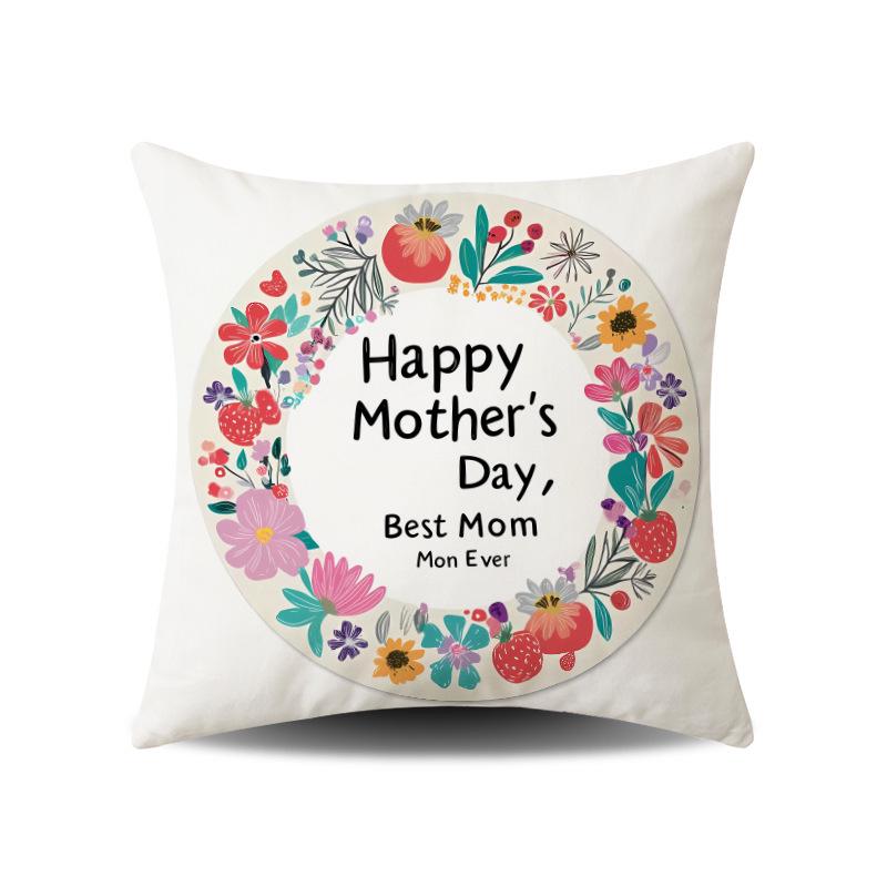 Mother's Day Holiday Atmosphere Cushion for Home and Office Decor