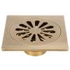 Copper Floor Drain Set Antique Floor Drain Easy Clean Shower Drain  Outdoor Shower