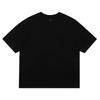 Sommer Neues Buchstaben Gewebtes Mikro-Etikett Reine Baumwolle Kurzärmeliges Lockeres Paar T-Shirt