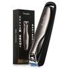 Toolo Nail Clipper Made Japan High-quality Stainless Steel Fine Grain File Splash Prevention Hands Feet Curved Blade Smooth Cutting Easy Operation