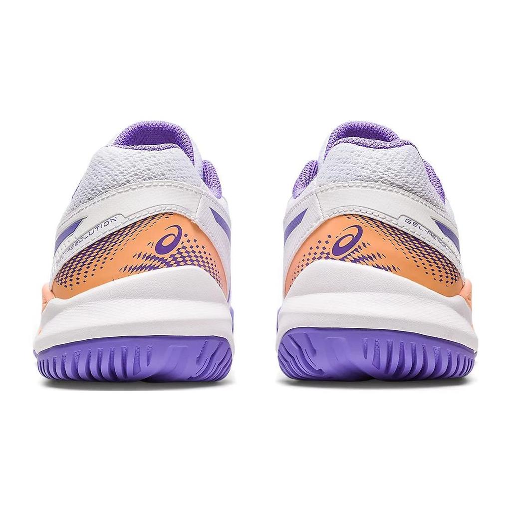 Asics Gel Resolution 9 GS White Amethyst Kids Sneakers 1044A067-101