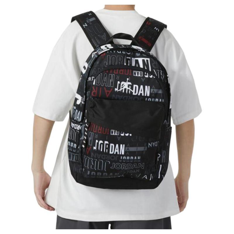 Jordan Polyester Backpack Regular Unisex Black Jordan JD2343033AD-003