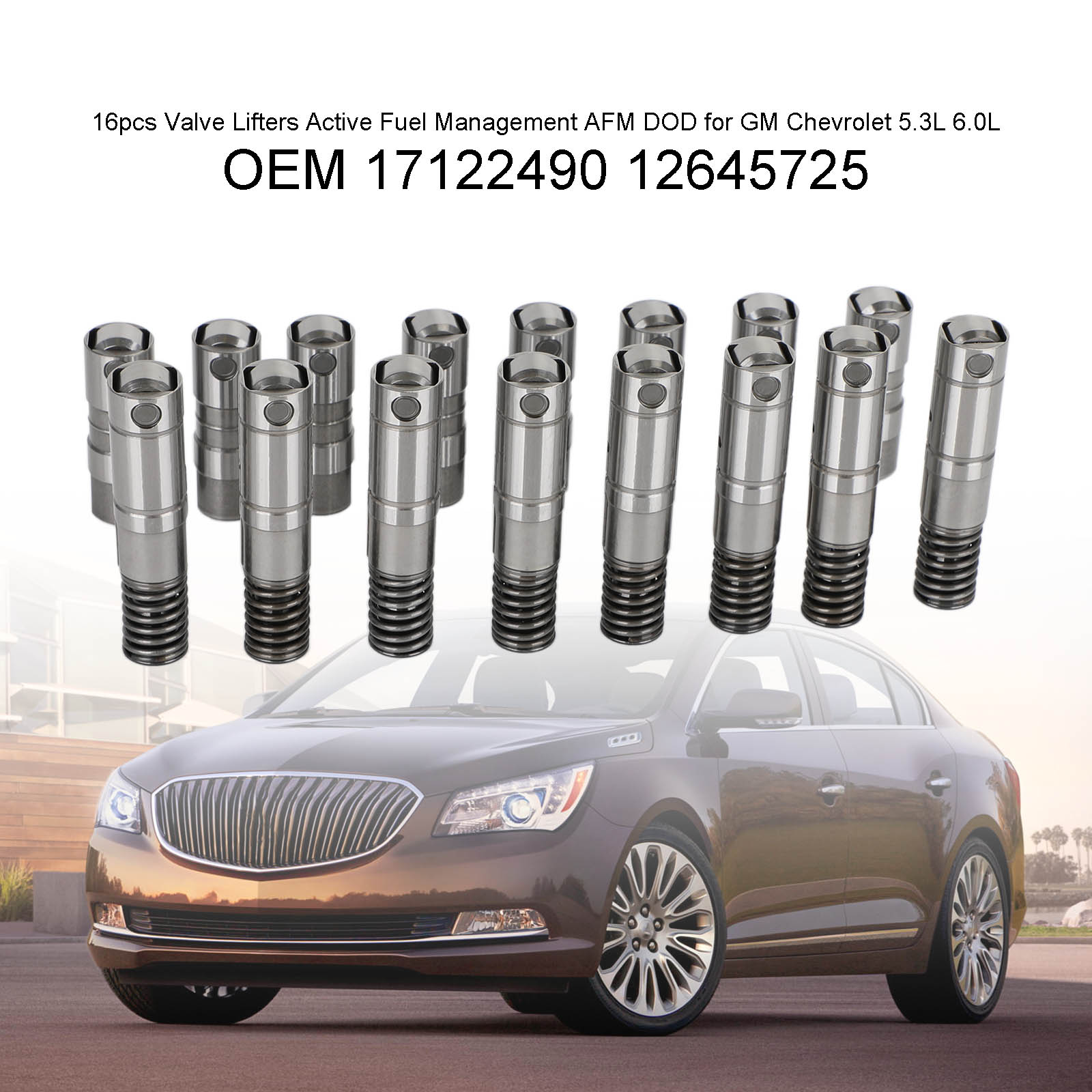 

16 шт. Гидрокомпенсаторы клапанов Active Fuel Management AFM DOD для GM Chevr 5.3L 6.0L