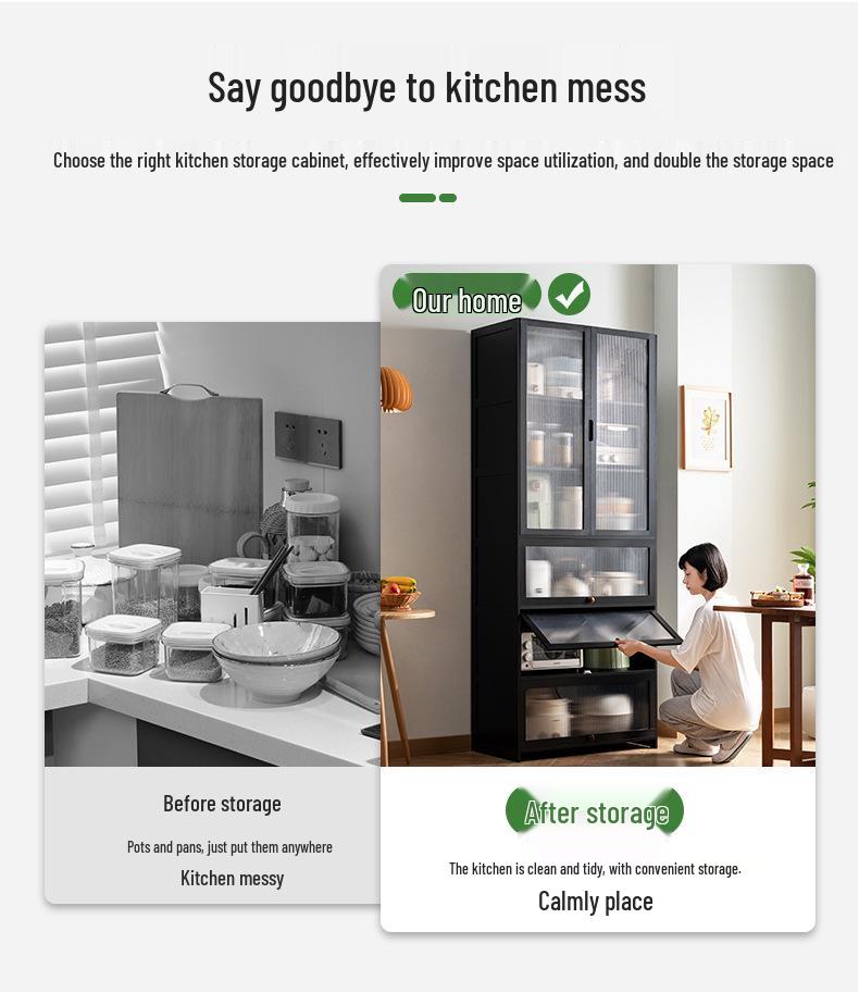 Multi-Layer Kitchen Spice and Storage Rack Organizer
